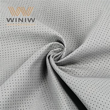 Couro sintético material do falso do micro couro sintético para o forro da sapata