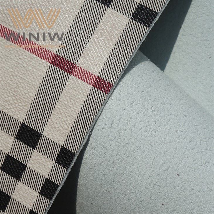 Pu Faux Leather Material For Luggage Tag Leather Fabrics