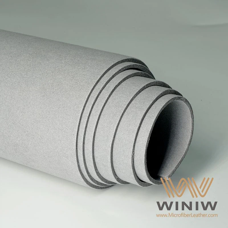 Material superior das sapatas ortopédicas da tela de couro de Microsuede