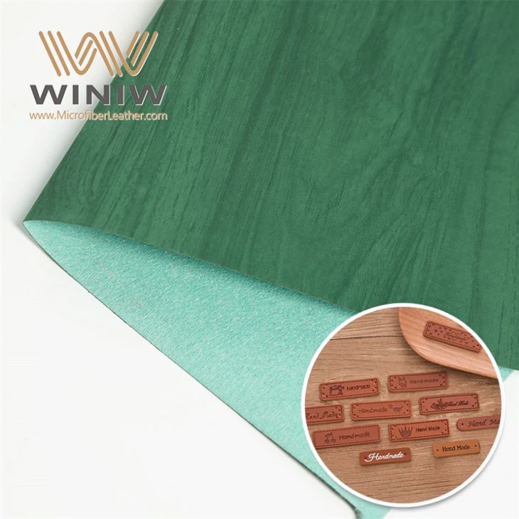 Tela de imitação de couro sintético anti-incrustante do plutônio para etiquetas do plutônio