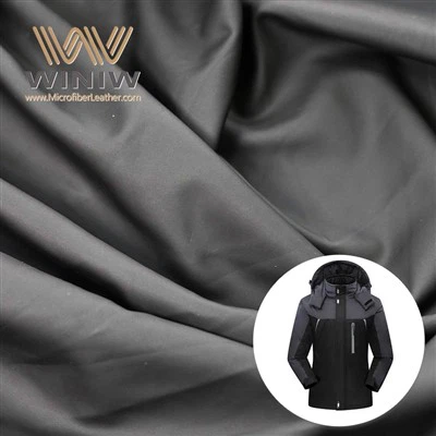 Material colorido do couro da roupa do plutônio da tela de microfibra