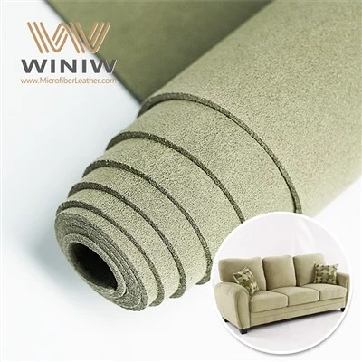 Micro fibra luxuosa do couro da camurça do Vegan de Ultrasuede para o sofá