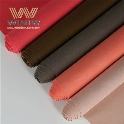 couro vegano do carro do microcamurça da tela da fibra de Ultrasuede de 1.4mm micro