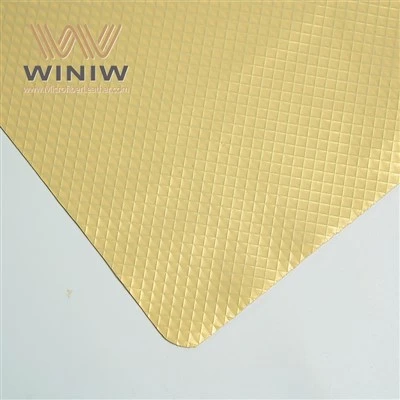 couro de imitação leve do plutônio de 1mm para o futebol que faz o material artificial