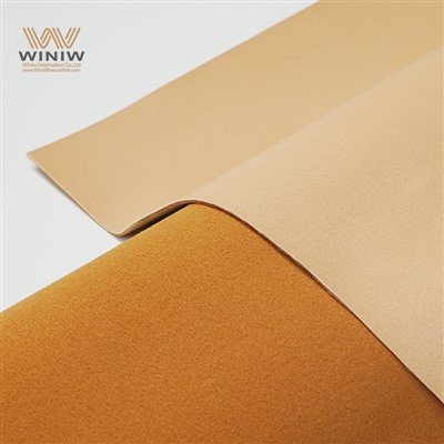 Couro de microfibra resistente dobrável para calçados de segurança