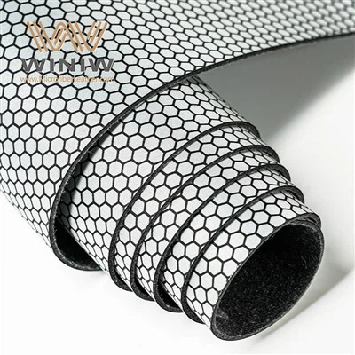 Material de vestuário vegano de couro sintético de microfibra de alta qualidade