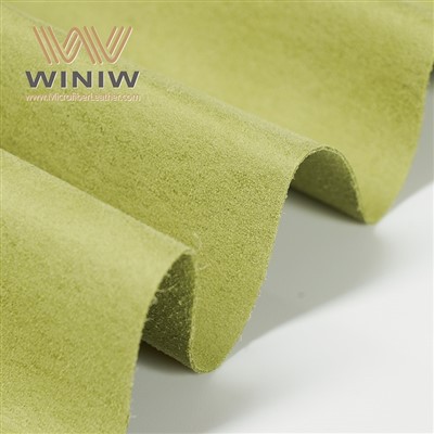 Luz - material verde das guarda-joias do couro de Microsuede da fibra do micro